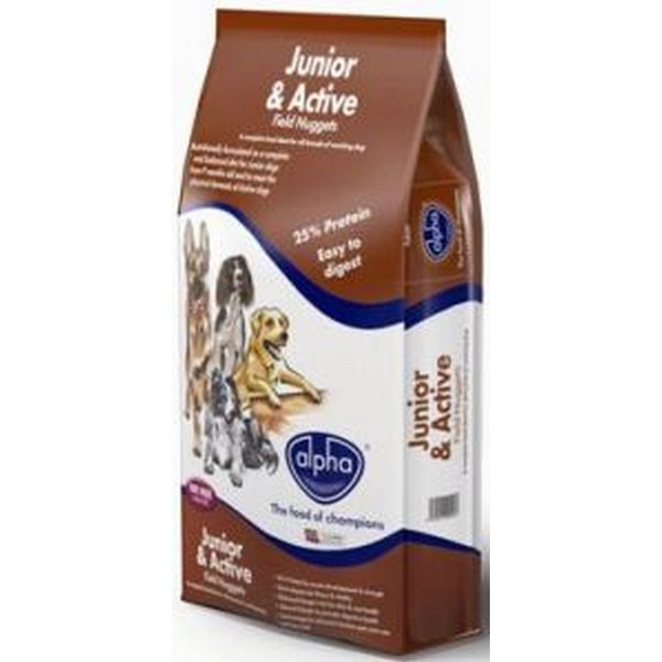 Alpha Junior Active Field Nuggets 15kg