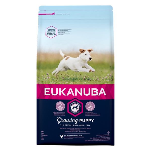 Eukanuba Growing Puppy Small Breed Chicken 2kg