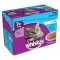 Whiskas 7+ Cat Pouch Fish Selection in Jelly (12Pk)