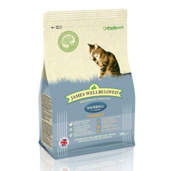 Wellbeloved Cat Food Turkey Hairball 1.5kg Pet Paradise Pet