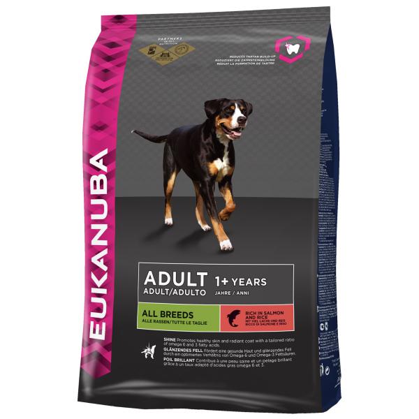 Eukanuba Adult All Breeds Salmon & Rice 12kg