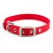 Ancol Padded Nylon Eyelet Collar Red 36-46cm M