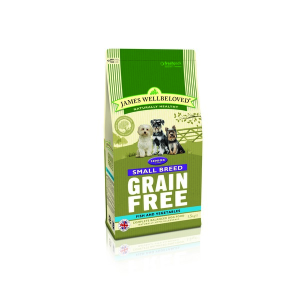 Wellbeloved Fish Grain Free Small Breed Senior 1.5kg