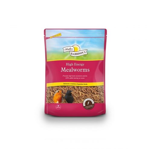 Harrisons High Energy Mealworms 500g Pouch