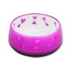 All For Paws Anti Slip Dog Bowl Pink Hearts Large