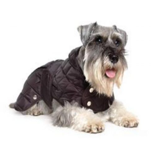 Ancol Diamond Quilt Dog Coat Black X Large