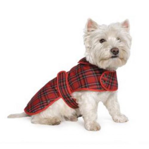 Ancol  Highland Tartan Dog Coat Red Medium