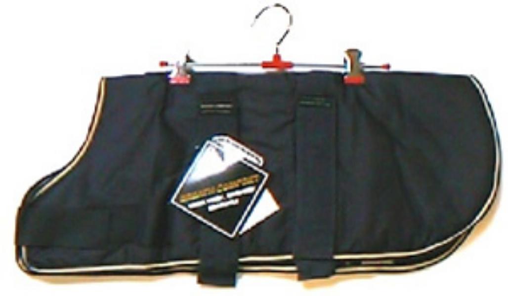 Outhwaite WProof Dog Coat Padded Lining Navy 46cm