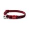 Ancol Safety Cat Collar Velvet Sparkle Red
