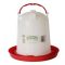 Supa Red and White Plastic Poultry Drinker 3L
