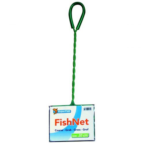 SuperFish Aquarium Fish Net Green/Coarse 20cm