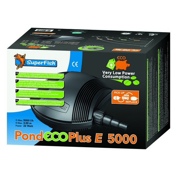 SuperFish Pond Eco Plus E 5000 5