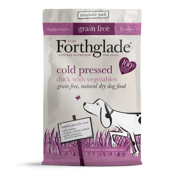 Forthglade Cold Pressed Dry Dog Food Duck 2.5kg