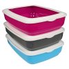 Animal Instincts Giant Cat Litter Tray With Rim G P B 50cm