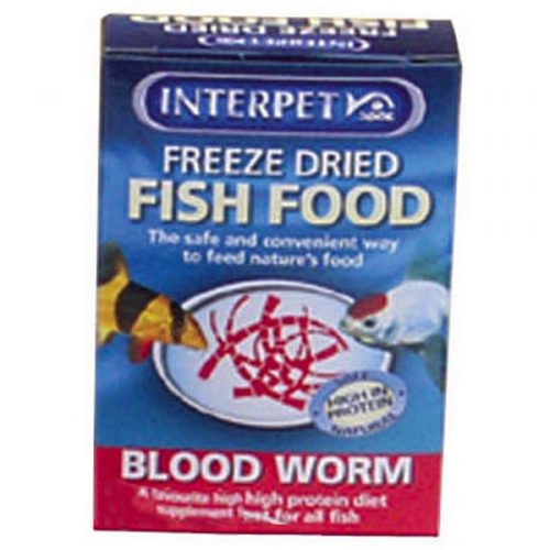 INTERPET Food Freeze Dried Bloodworm 4g