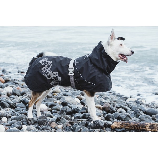 Hurtta Drizzle Raincoat Raven 20cm