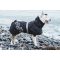 Hurtta Drizzle Raincoat Raven 50cm